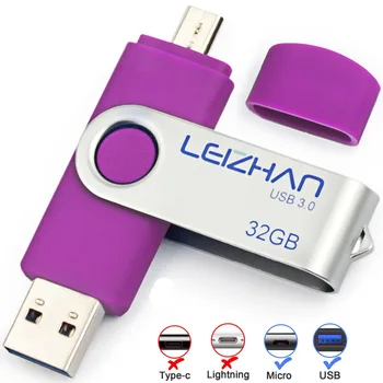 LEIZHAN usb flash drive usb 3.0, skirta 