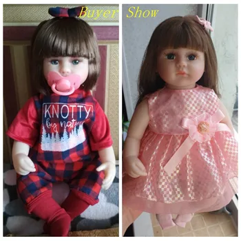 LIEPOS DAINA 42CM Kūdikis Reborn Lėles, minkštus Žaislus Mergaitėms Žavinga Reborn Baby Doll Mergina Realus Naujagimių Lėlės Gimtadienio Dovana