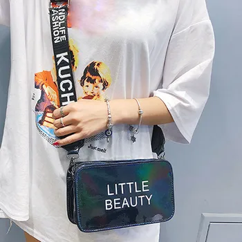 Lazerio lady pečių maišą china lazerio laišką MAŽAI GROŽIO diržo nešiojamas krepšys bolsa feminina lašas laivybos