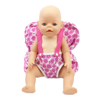 Lėlės iš ketinate atlikti maišelis lėlės aksesuaras 43cm Baby new Born Lėlė su mergina, 18 colių lėlės maišelį lėlės drabužiai