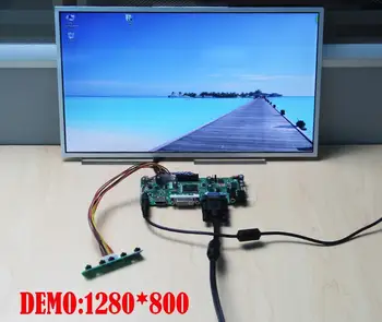 M. NT68676 HDMI DVI VGA LED LVDS LCD Valdiklio plokštės Rinkinys HSD100IFW1-A00/A02 HSD100IFW1-A04/A05 1024X600 Ekrano skydelį stebėti