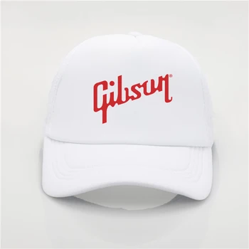 Mados Skrybėlę Gibson Spausdinimo Beisbolo kepuraitę Vyrų, Moterų Skrybėlės Jaunimo Vasaros Saulės, Skrybėlę Gibson hip-hop Skrybėlę Grafiti Beisbolo kepuraitę
