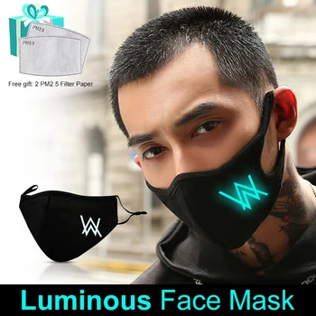 Mados suaugusiųjų veido маска asmenybės dovana nemokamai KD2.5 filtravimo popierius juoda kauke plaunamas ir daugkartinio naudojimo šalis šviesos burną kaukės