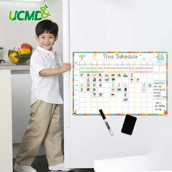 Magnetinio Atlygį už Veiklą Atsakomybė Diagramos Vaikai Grafiką, Gerą Įprotį Planuotojas, Kalendorius Švietimo Žaislai Vaikams Dovanos