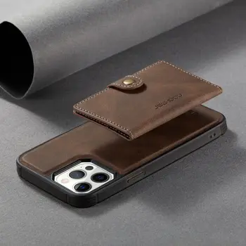 Magnetinio Atveju Iphone, 11 Pro Atveju 11Pro Max Padengti Magcase Piniginės Maišelį Coque 