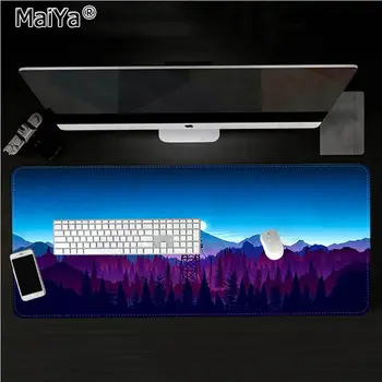 MaiYaCa, Naujos Konstrukcijos Deep forest firewatch Žaidimų Žaidėjas stalas laptop Guma Pelės Kilimėlis Nemokamas Pristatymas Didelis, Mouse Pad Klaviatūros Kilimėlis