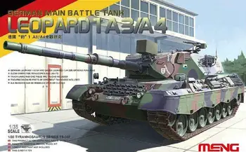 Meng TS-007 Modelis 1/35 vokietijos Pagrindinis Tankas Leopard 1A3/A4 Nauja