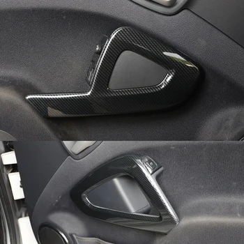 Mercedes Smart 451 fortwo Automobilio Salono Apdailos Juostelės Lipdukai Aukštos Kokybės ABS 3D Lipdukai Anglies pluošto Spalva