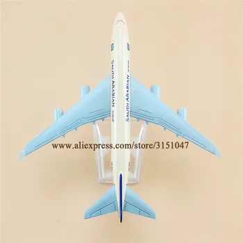 Metalų lydinio, Oro Saudo Arabijos B747 Aviakompanijų Lėktuvo Modelis 