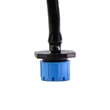Micro Lašelinė Drėkinimo 8-Hole Reguliuojamas Dripper Su 4/7mm Barb Šakotuvo Jungčių Rinkinys 1/4