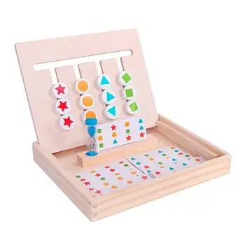 Montessori Ugdymo Mediniai Žaislai, Keturių Spalvų Žaidimas Ankstyvojo Vaikų, Vaikų Ikimokyklinio Mokymo Ir Mokymosi Blokai