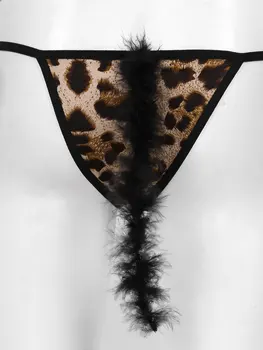 Moteriški Išgalvotas Helovinas Leopardas Katė Seksualus Kostiumai Clubwear apatinis Trikotažas Nustatyti Nėriniai-up Liemenėlė Viršūnės T-Atgal Trumpikės su Katės Ausies Lankelis
