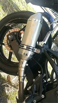 Motociklo Išmetimo Vamzdžio Keitiklio Jungties Sąsaja Suvirinimo Jungties Adapteris Duslintuvo link vamzdžio 50.5 mm 35.5 mm