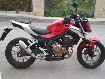 Motociklo Išmetimo Vamzdžio Modifikuoti Išmetimo Prisijungti Link Vamzdžio Vidurinis Vamzdis Honda CBR500 CB500X CB500F 2013-2019