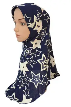Musulmonų Moterys Hijab Spausdinti Vienas Gabalas Amira Hijabs Skrybėlę Islamo Skarelė Skara Skara Wrap Arabų Malda Kepurės Artimųjų Rytų Galvos Apdangalą