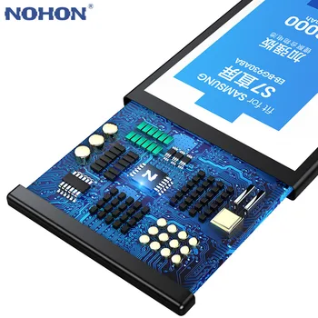 NOHON Baterijos Samsung Galaxy S7 S6 Krašto Plius S8 S5 S4, S3, Note 8 4 3 NFC G920F G925F G930F G935F G950F Pakeitimo Bateria