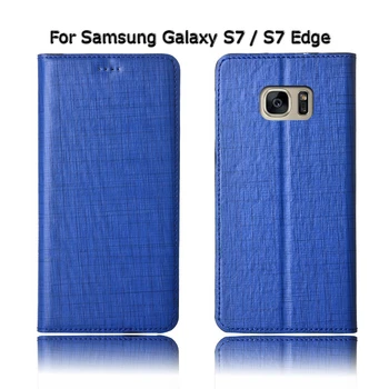 Natūralios Odos Flip Case For Samsung Galaxy S6 S7 S8 S9 S10 S10e S20 Krašto Plus Ultra Lite Stovi Magnetinio Telefono Dangtelį Krepšys
