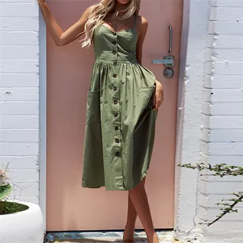 Nauja Mada Moterims Seksualus Boho Dryžuota Suknelė Summer Maxi Ilgas Žalia Suknelė Be Rankovių Paplūdimio Dirželis Sundress Vestidos Moterų