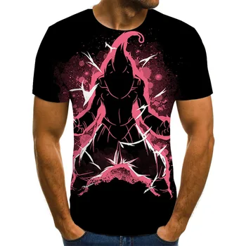 Nauja Tendencija Digital 3D Spausdinimo Suaugusiųjų Vyrų Apvalios Kaklo trumpomis Rankovėmis T-shirt