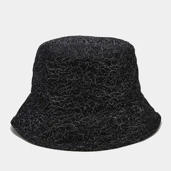 Nauja stiliaus medvilnės vientisa spalva Kibiro Kepurę Žvejys Skrybėlę lauko kelionių skrybėlė nuo Saulės Bžūp Skrybėlės Moterims 197