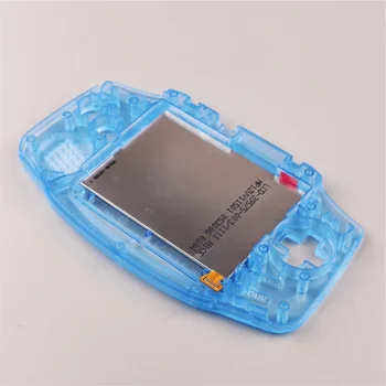 Naujas Apvalkalo Atveju Mygtukai GBA IPS V2 LCD Ekranas Rinkiniai su stiklo objektyvo dangtelis iš anksto supjaustytos būsto shell GameBoy Advance GBA