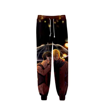 Naujas Spausdinti Sweatpants Atsitiktinis Jogger Kelnes Streetwear Vyrų/moterų Šiltas Kelnes Kelnės Yaoi 3D Hip-Hop Kelnės