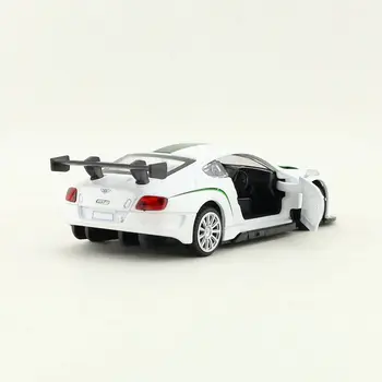 Nemokamas Pristatymas/Diecast Metal Žaislo Modelis/1:43 Mastelis Bentley Continental GT3 Automobilio/Traukti Atgal/Švietimo Surinkimo/Dovana Vaikams