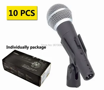 Nemokamas pristatymas, 10 vnt nuolaida kaina parduoti sm-58sk laidinio dinaminis vokalinis mikrofonas , sm-58sk sm-58 laidinis mikrofonas