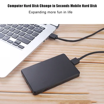 Nešiojamas Išorinis HDD Enclousure USB 3.0 Saugojimo Įrenginiai, 2.5 Colių PUO88