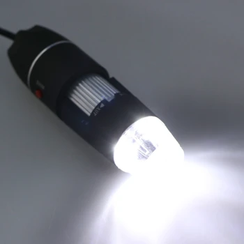 Nešiojamas Skaitmeninis USB Mikroskopo vaizdo Kamera 1000X 8 LED Šviesos Nešiojamą Siurbimo Priemonė