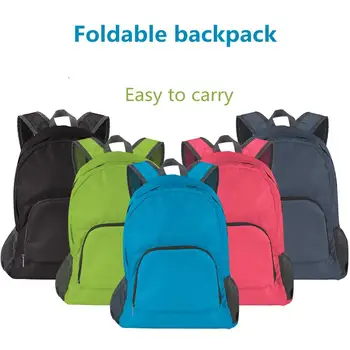 Nešiojamas sulankstomas lengvas kuprinė maišelis gali Pritaikyti Logotipą, reklamos dovanos, kelioniniai krepšiai, Mokykliniai krepšiai Pirkinių krepšiai