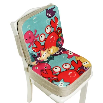 Nešiojamų Vaikų, Padidėjo Kėdės Pagalvėlę, Reguliuojamas Kūdikių Furnitur Booster Seat Portable Vaikams, Maitinimo Pagalvės Vežimėlį ChairPad Nuimamas