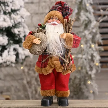 Nuolatinis Kalėdų Senelio lėlės kūrybos naujas Kalėdų kuprinė vyras lėlės, papuošalai, Dovanos Lašas Papuošalai Šalies Supplie