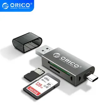 ORICO Kortelių Skaitytuvą, USB 3.0-C Tipas SD Micro SD TF Adapteris, 