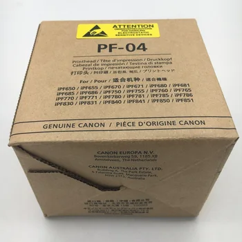 Originalus Naujas PF-04 PF04 PF 04 Spausdinimo Galvutė spausdinimo galvutė Canon IPF650 IPF655 IPF680 IPF685 IPF750 IPF780 Rašalinis Spausdintuvas Dalys