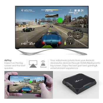 Originalus X96 Max Plus, Smart TV BOX Quad Core Amlogic S905X3 Wifi 1000M BT 4K Android 10.0 TV BOX PK H95 T95 H616 Set Top Box