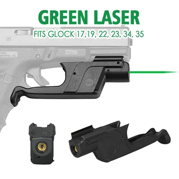 PPT Priekiniai Aktyvavimo Žalia Lazerinis taikiklis tinka Glock 17 glock Lazerinis taikiklis už Medžioklės gs20-0033