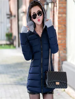 Parko moterų žiemos paltai ilgai medvilnės atsitiktinis kailiniai striukės su gobtuvu moterys storos šiltos žiemos parkas moterų kailis 2020 paltai