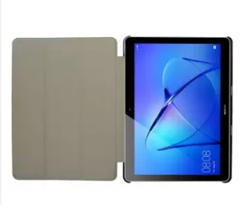 Planšetinio kompiuterio atveju, Huawei MediaPad T3 10 9.6 colių MAA-W09 L09 smart apsaugine danga odos Garbė Žaisti Mygtukai 2 9.6