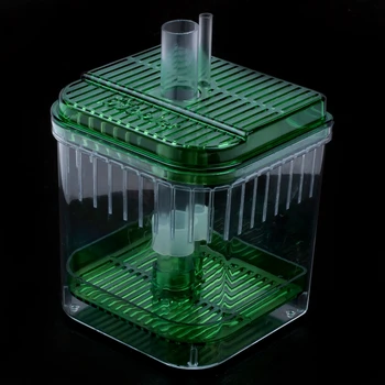 Plastikiniai Aikštėje Žuvų Bakas Akvariumo Filtro Apačioje Box Skaidri Žalia