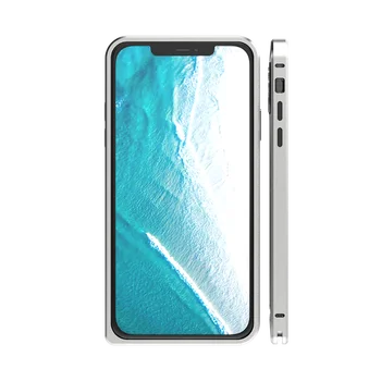 Prabanga Aliuminio karkasas Telefonas atsparus smūgiams Atveju iPhone 11 12 Mini Pro Max Vandeniui Korpuso Dangtelio