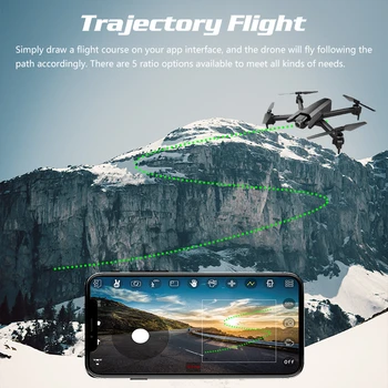 RC Drone GW106 4K Quadcopter Wifi FPV aukštis Gyro RC Drone su 720P/4K HD kamera Tranai vs SG700 E58 M71 E520 SG106