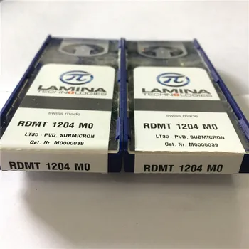 RDMT1204MO 30 Originalus LAMINA karbido įterpti su geriausios kokybės 10vnt/lot nemokamas pristatymas