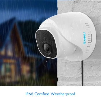 Reolink PoE IP Camera 5MP SD kortelės lizdas Dome Saugumo Lauko Stebėjimo Kamera, VAIZDO Nightvision Vaizdo Stebėjimo RLC-520