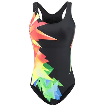 Riseado Konkurencijos maudymosi Kostiumėliai Moterims, 2021 vientisi maudymosi kostiumėlį, Lenktynininkas Atgal Sportas Plaukimo Kostiumai, Moterims, Skaitmeninė spauda, Maudymosi Kostiumai