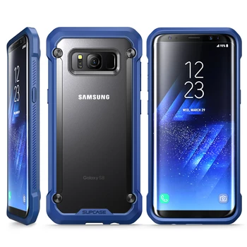 SUPCASE Samsung Galaxy S8 5.8 colių Vienaragis Vabalas UB Serijos TPU + PC Premium Hybrid Apsaugos Aiškiai Galinį Dangtelį