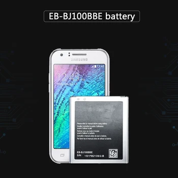 Samsung Galaxy J1 SM J100 J100F J100H J100M Mobiliojo Telefono Bateriją 1850mAh EB-BJ100BBE EB BJ100BBE