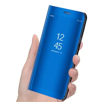 Samsung Galaxy Pločio 4 Atveju Wide4 Flip-Veidrodis Stovi galinis Dangtelis Skirtas Samsung Galaxy Jean 2 Atveju Jean2 Prabanga Apsaugos PERŽIŪRĖTI