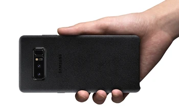 Samsung Originalus Alcantara Apsauga, Telefono dėklas, Skirtas Samsung Galaxy Note 8 N9500 Note8 N950F SM-N950F Apsauginis Telefono Dangtelis