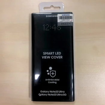 Samsung Originalus Smart LED Peržiūrėti Atveju, Samsung Galaxy Note20 20 Pastaba Ultra 20 Pastaba 5G 20 Pastaba Ultra 5G LED Piniginės Flip Cover